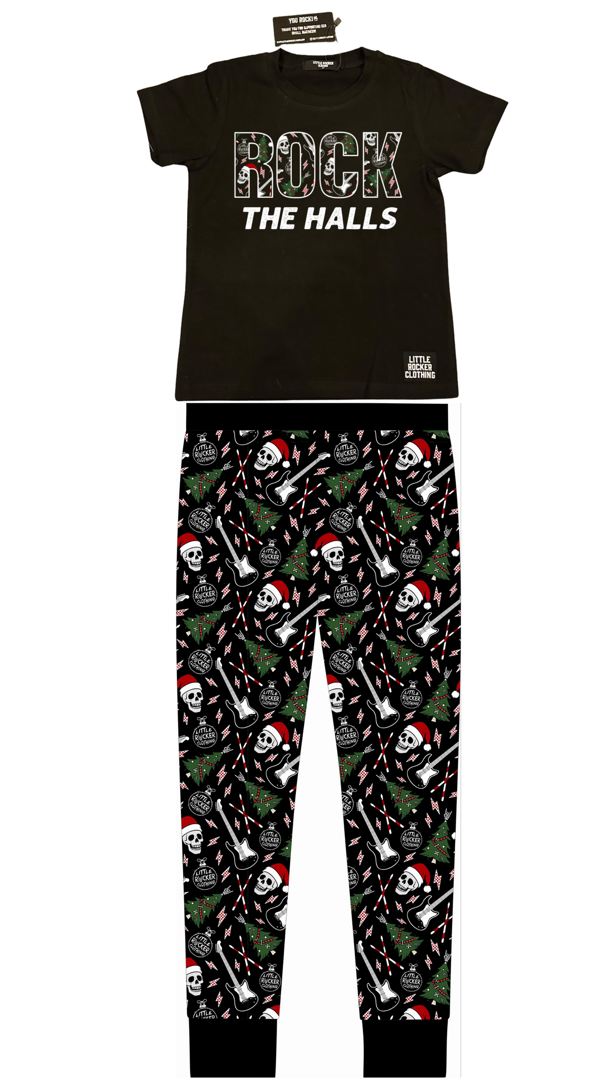 Rock The Halls Shirt - Kids
