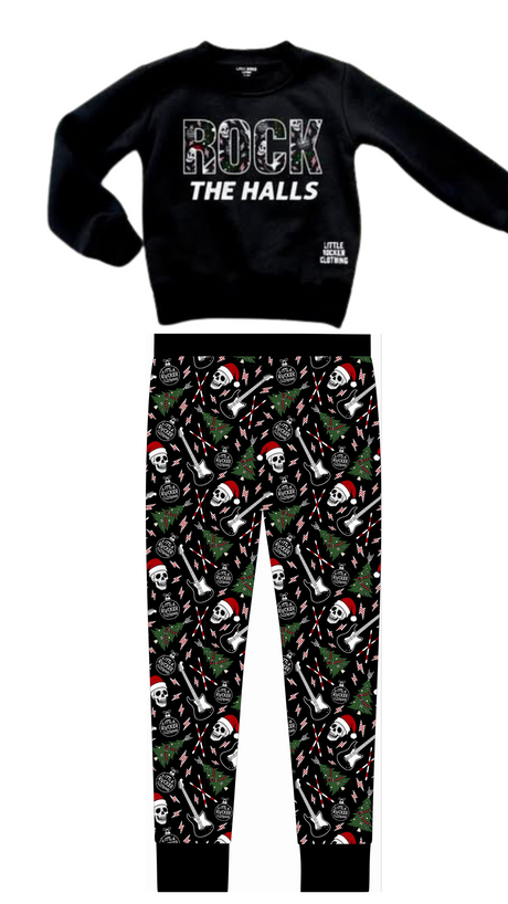 Rock The Halls Crew Neck - Adults