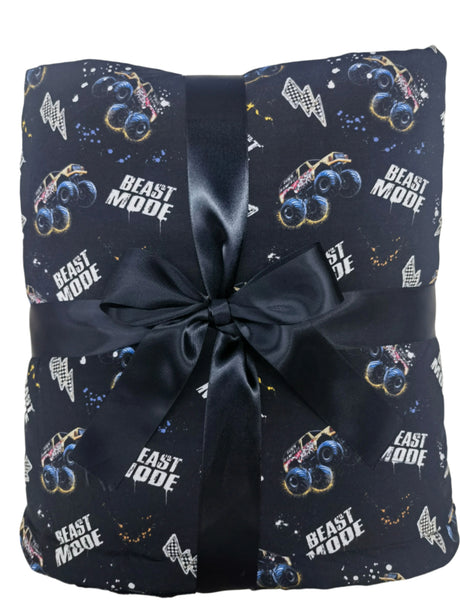 Beast Mode Minky Bamboo Blanket