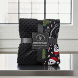 Not So Silent Night Minky Bamboo Blanket