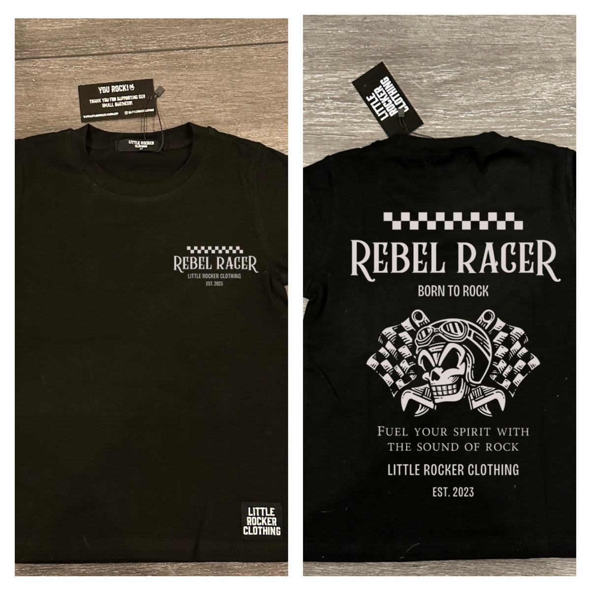 Rebel Racer (Adult Oversize) – Little Rocker Clothing